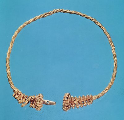 Torque, from Montans, Tene II (c.300-120 BC) by Gaulish